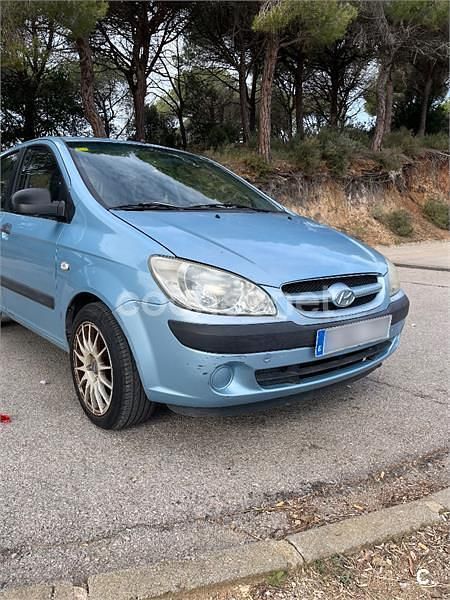 Usado Hyundai Getz 66 CV (48 kW) 2007 Azul Utilitario