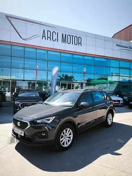 Usado Seat Tarraco Style 150 CV (110 kW) 2021 Gris / plata SUV