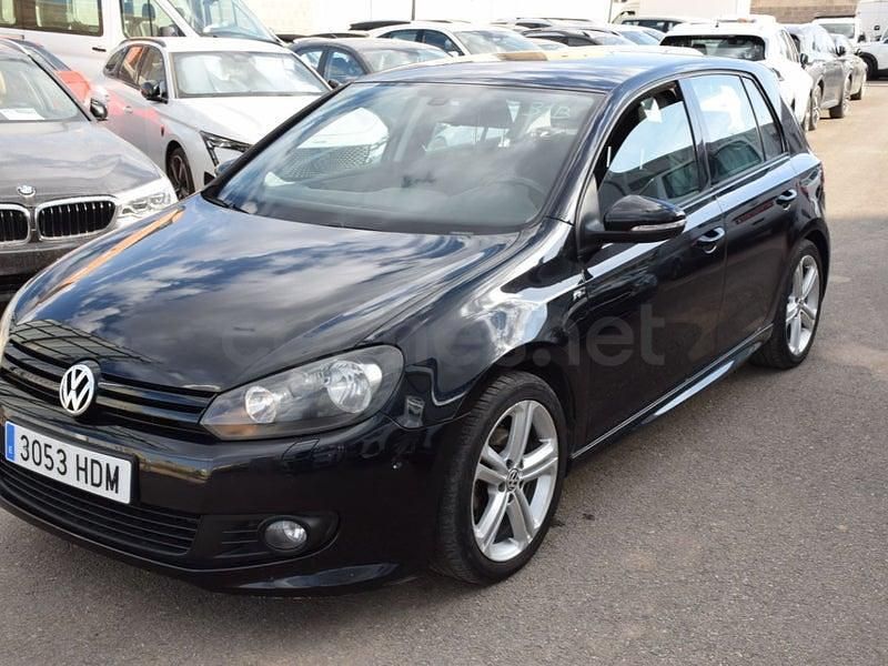 Usado VW Golf VI Sport 105 CV (77 kW) 2011 Negro Utilitario