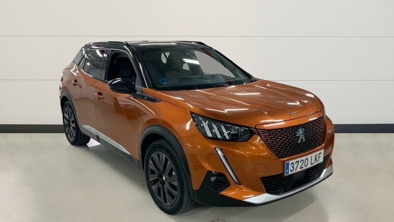 Naranja Usado 2020 Peugeot e-2008 GTi SUV | 21.700 € (Precio justo) - Imagen 1/4