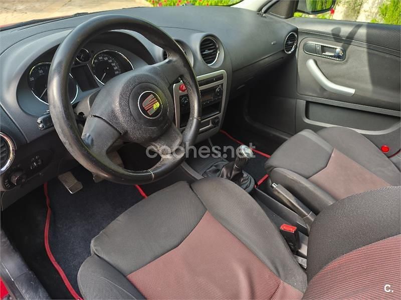 Brugt Seat Ibiza 100 HK (73 kW) 2007 Rød Hatchback