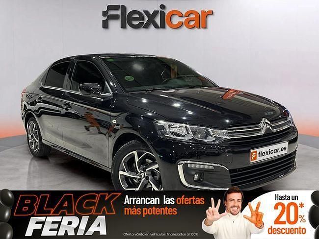 Negro Usado 2017 Citroën C-Elysee I Shine Berlina | 9490 € (Precio justo) - Imagen 1/4