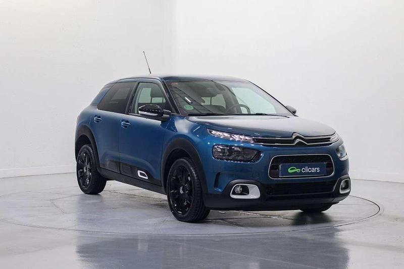 Usado Citroën C4 Cactus PureTech 110 CV (80 kW) 2019 Azul Utilitario