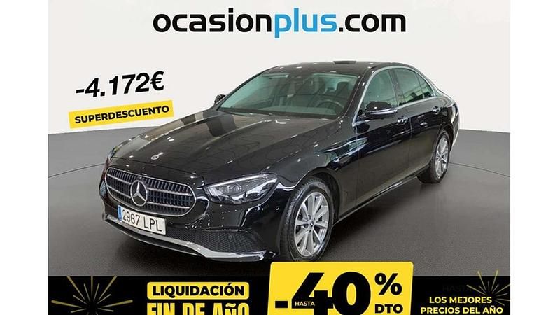 Negro Usado 2021 Mercedes E220 Berlina | 34.728 € (Buen precio) - Imagen 1/4