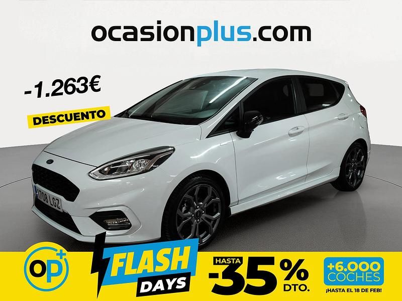 Usado Ford Fiesta ST-Line 75 CV (55 kW) 2020 Blanco Utilitario