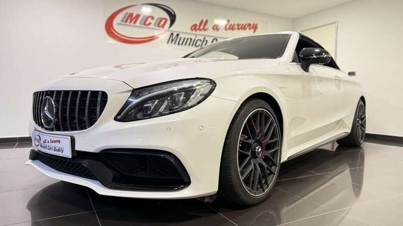 Usado Mercedes C63 AMG AMG 510 CV (375 kW) 2018 Blanco Descapotable
