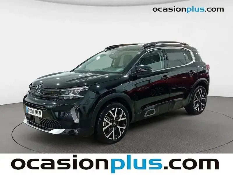 Negro Usado 2023 Citroën C5 Aircross Shine SUV | 21.719 € (Super precio) - Imagen 1/4