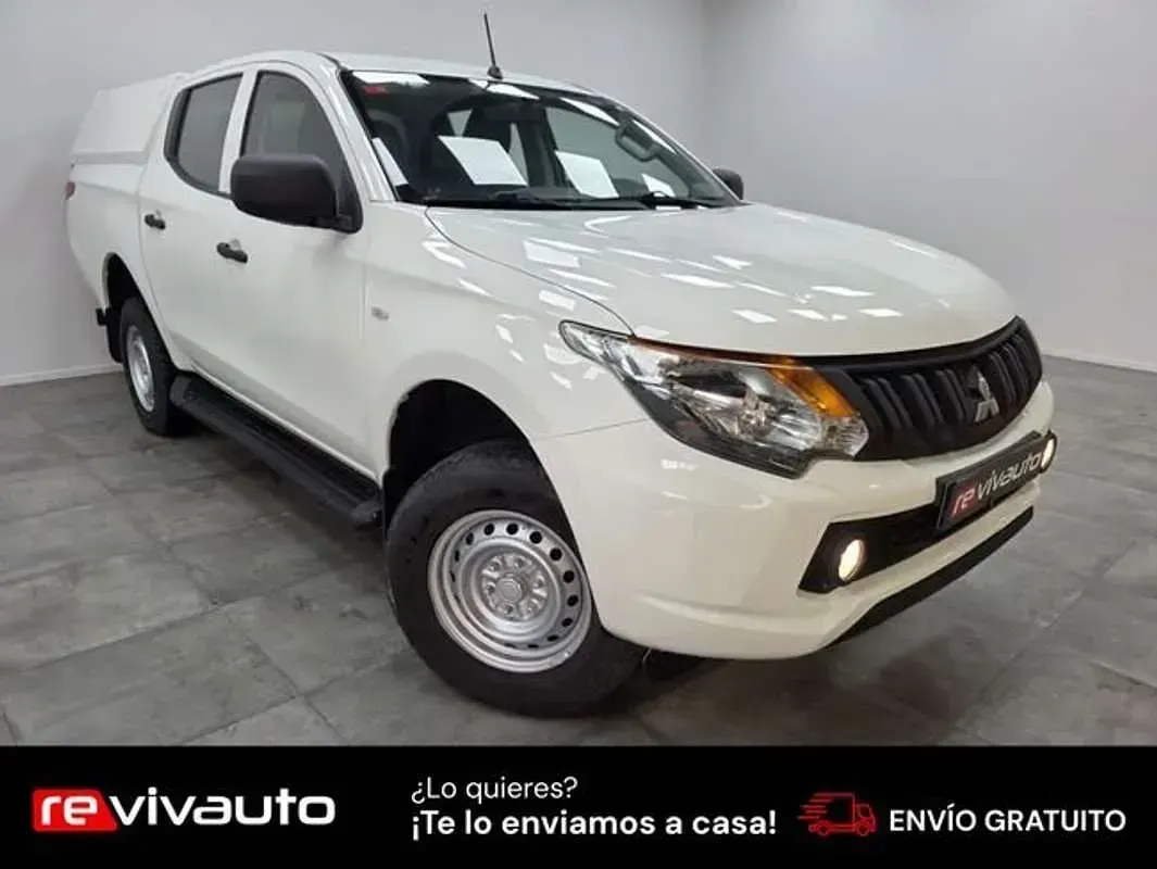 Usado Mitsubishi L200 2018 Blanco Pickup/Camioneta