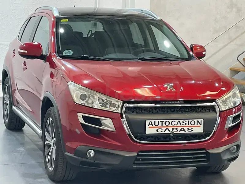 Usado Peugeot 4008 Allure 150 CV (110 kW) 2013 Granate SUV