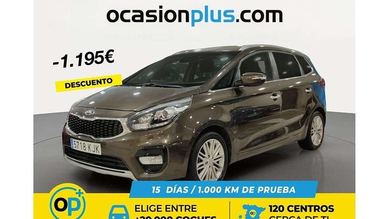 Usado Kia Carens 136 CV (100 kW) 2018 Marrón Monovolumen