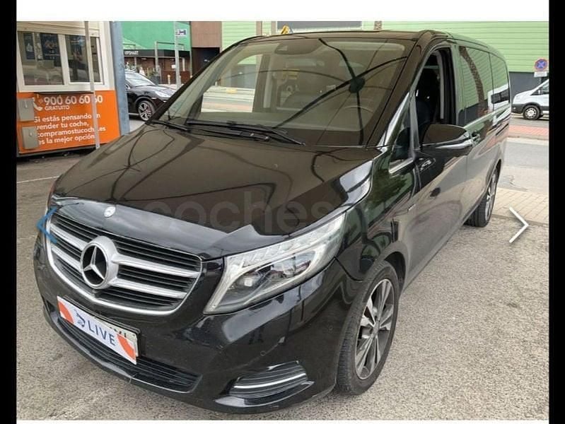 Negro Usado 2017 Mercedes V250 Avantgarde Monovolumen | 35.500 € (Precio justo) - Imagen 1/4