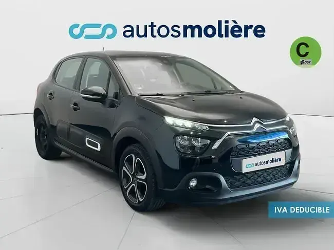 Usado Citroën C3 PureTech 83 CV (61 kW) 2024 Negro Berlina