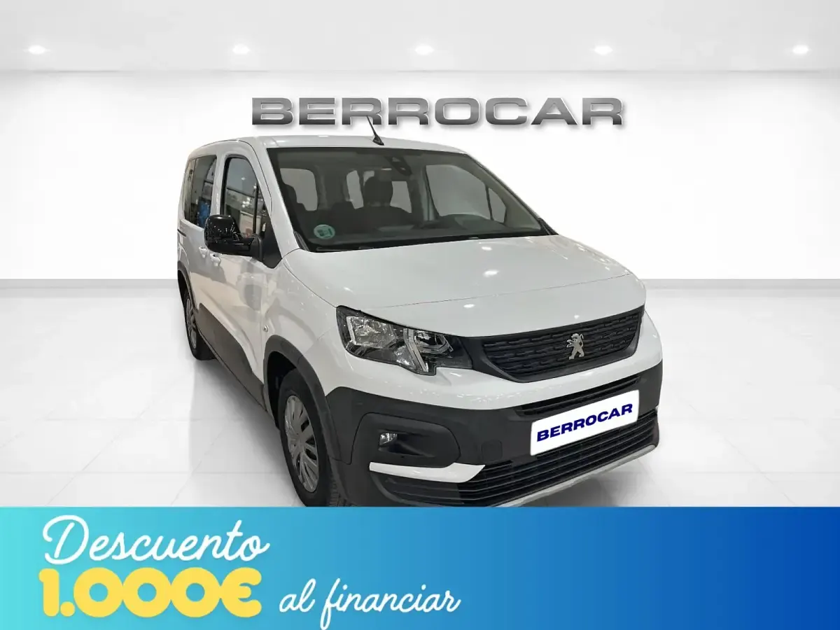 Usado Peugeot Rifter Business-Line 100 CV (73 kW) 2023 Blanco Monovolumen