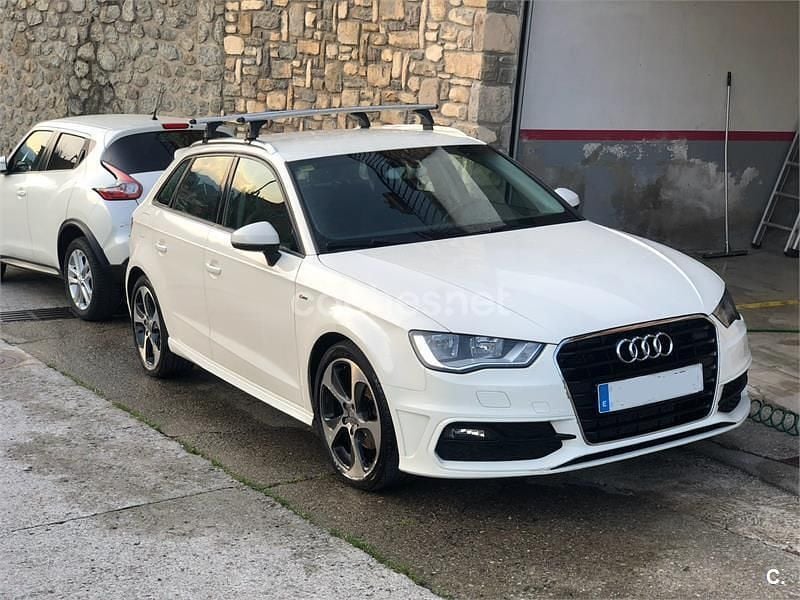 Blanco Usado 2015 Audi A3 S-Line Berlina | 12.400 € (Buen precio) - Imagen 1/3