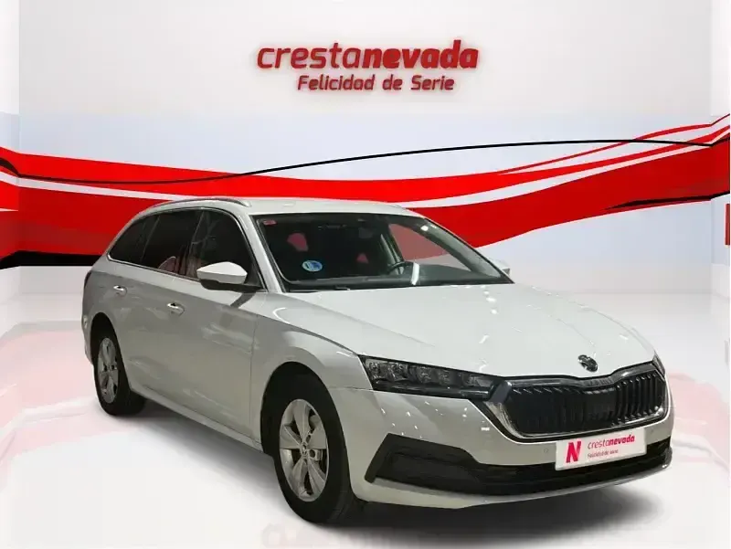 Brugt Skoda Octavia 110 HK (80 kW) 2021 Hvid Stationcar