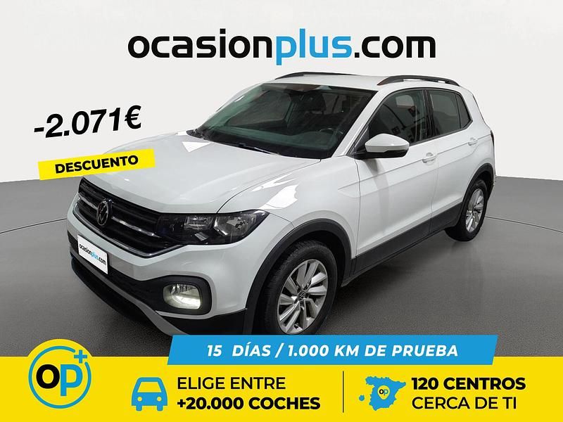 Blanco Usado 2022 VW T-Cross Advance SUV | 14.980 € (Precio justo) - Imagen 1/4
