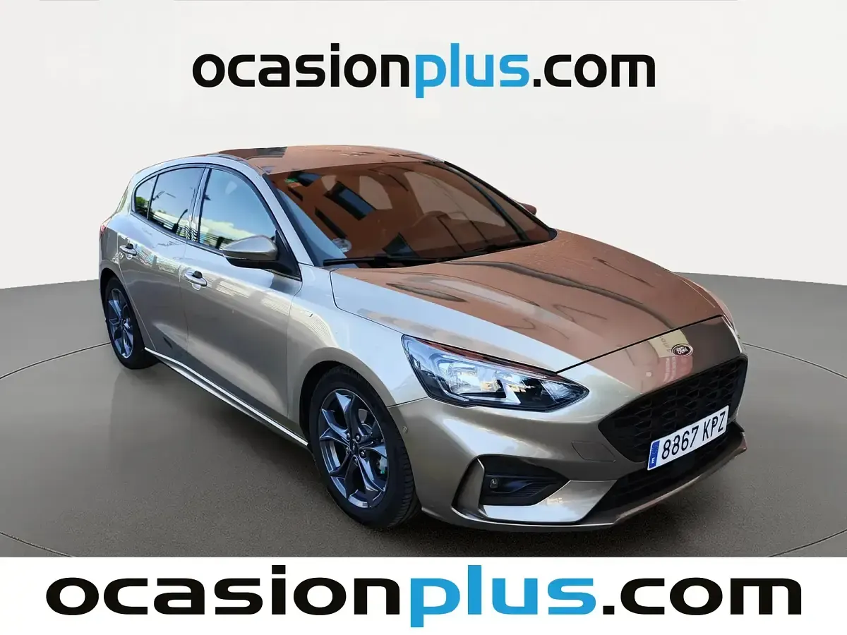Usado Ford Focus ST-Line 120 CV (88 kW) 2018 Marrón Berlina