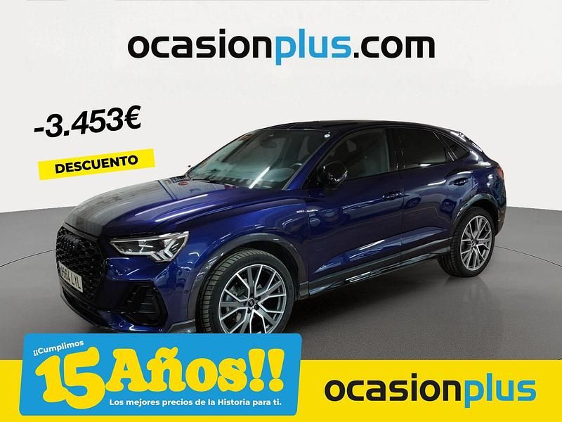 Azul Usado 2022 Audi Q3 S-Line SUV | 37.990 € (Caro) - Imagen 1/4