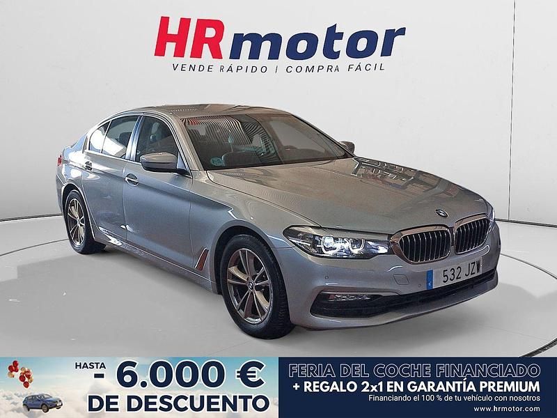 Gris Usado 2017 BMW 520 Performance Berlina | 18.790 € (Precio justo) - Imagen 1/4