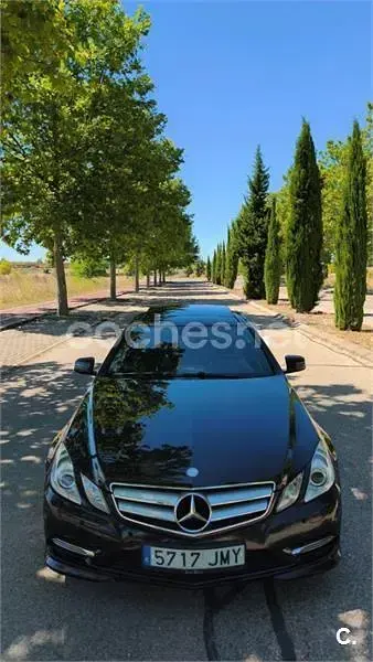 Usado Mercedes E350 Elegance 231 CV (169 kW) 2012 Negro Coupe