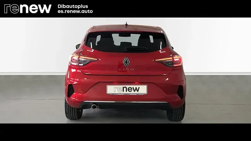 Usado Renault Clio V Techno 90 CV (66 kW) 2025 Rojo Berlina