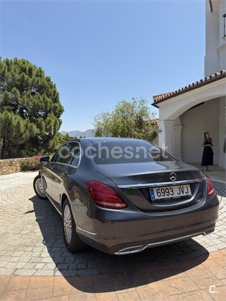 Gris / plata Usado 2016 Mercedes C200 Exclusive Berlina | 16.400 € (Precio justo) - Imagen 1/4