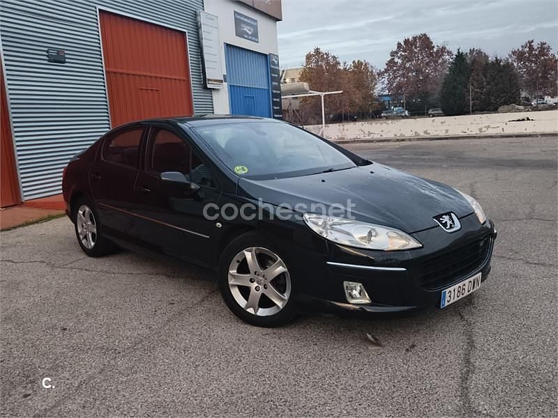 Usado Peugeot 407 Sport 136 CV (100 kW) 2006 Negro Berlina