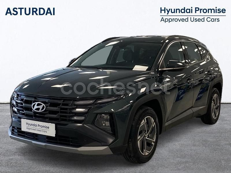 Verde Usado 2024 Hyundai Tucson SUV | 32.990 € (Caro) - Imagen 1/4