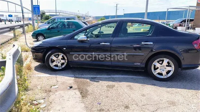 Usado Peugeot 407 Sport 136 CV (100 kW) 2006 Negro Berlina