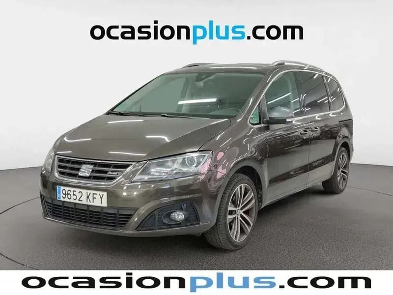 Marrón Usado 2017 Seat Alhambra 4Drive Monovolumen | 21.300 € (Precio justo) - Imagen 1/4