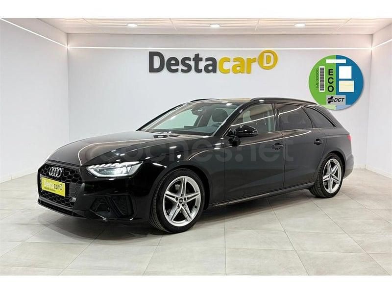 Usado Audi A4 136 CV (100 kW) 2021 Negro Familiar