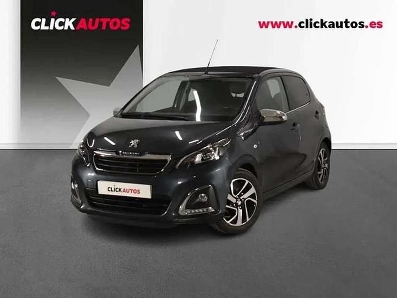 Usado Peugeot 108 Allure 72 CV (52 kW) 2021 Gris Utilitario