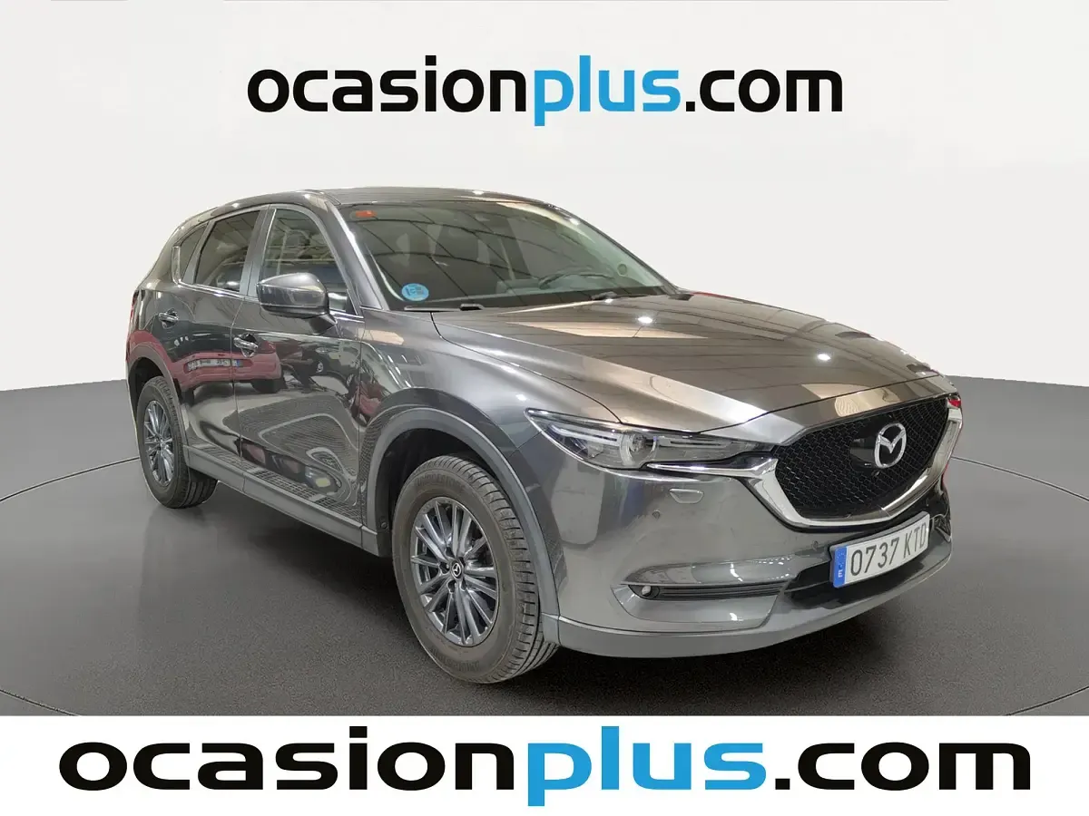 Usado Mazda CX-5 165 CV (121 kW) 2019 Gris plata SUV