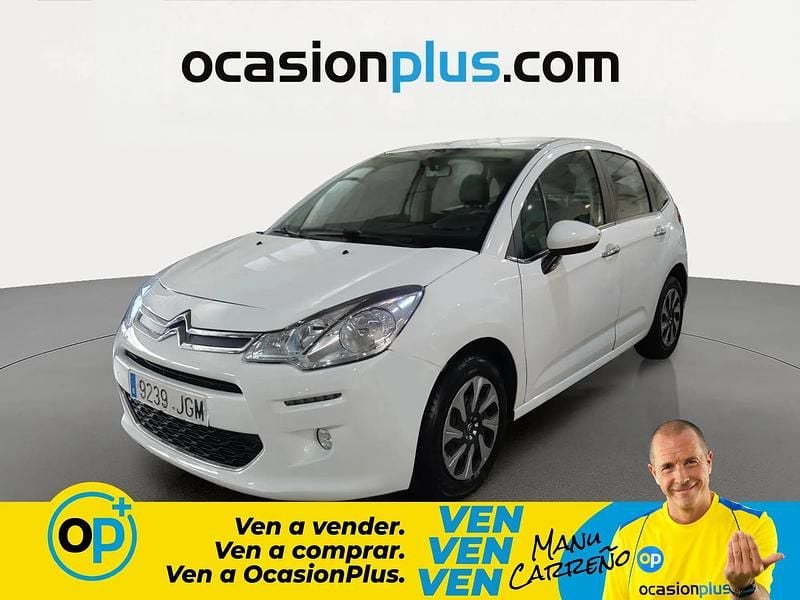 Begagnad Citroën C3 PureTech 68 HK (50 kW) 2015 Vit Halvkombi