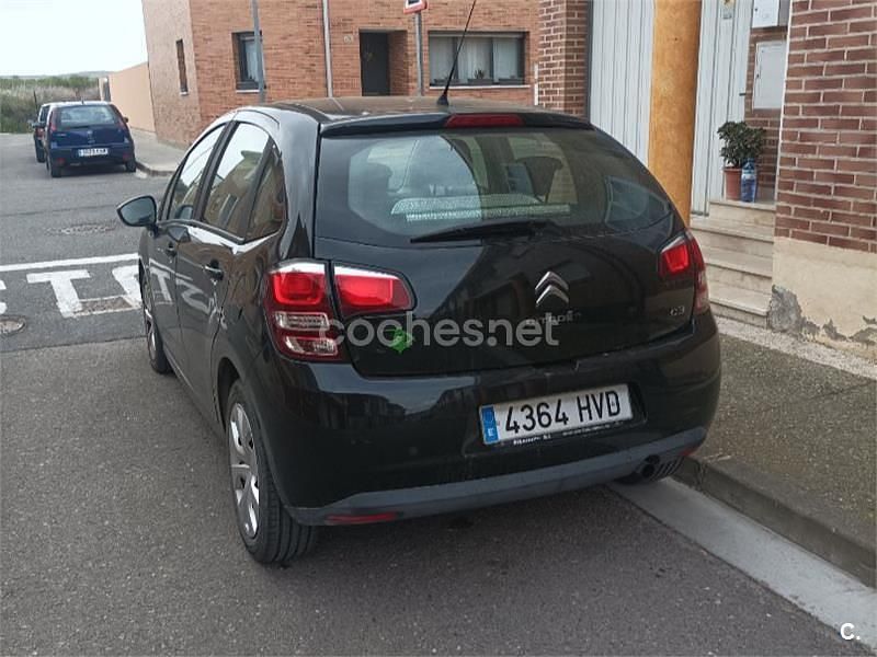 Usado Citroën C3 PureTech 82 CV (60 kW) 2013 Negro Berlina