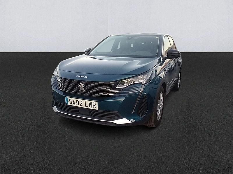 Azul Usado 2022 Peugeot 3008 Active Monovolumen | 19.500 € (Precio justo) - Imagen 1/4
