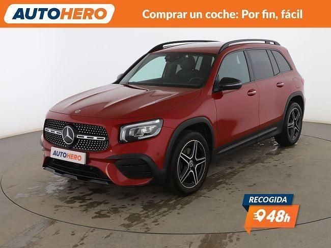 Rojo Usado 2021 Mercedes GLB200 AMG line SUV | 35.899 € (Precio justo) - Imagen 1/3