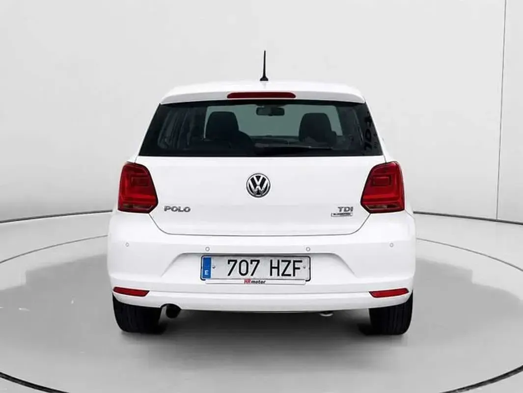 Usado VW Polo Sportline 90 CV (66 kW) 2014 Blanco Utilitario