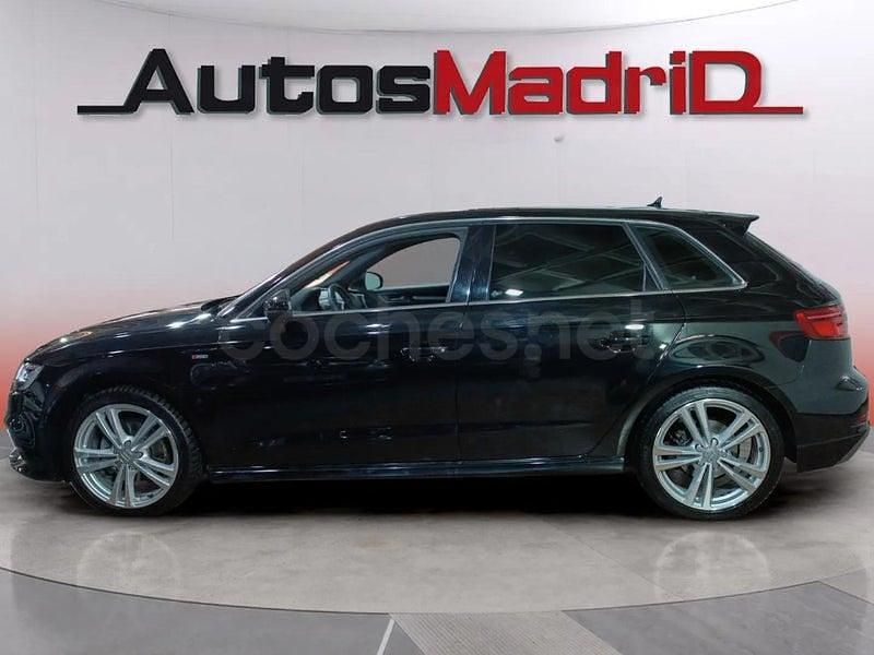 Usado Audi A3 S-Line 116 CV (85 kW) 2019 Negro Berlina