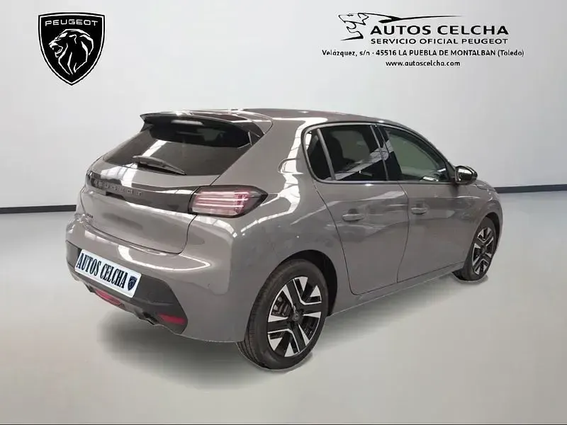 Nuevo Peugeot 208 Allure 100 CV (73 kW) 2026 Gris / plata Utilitario