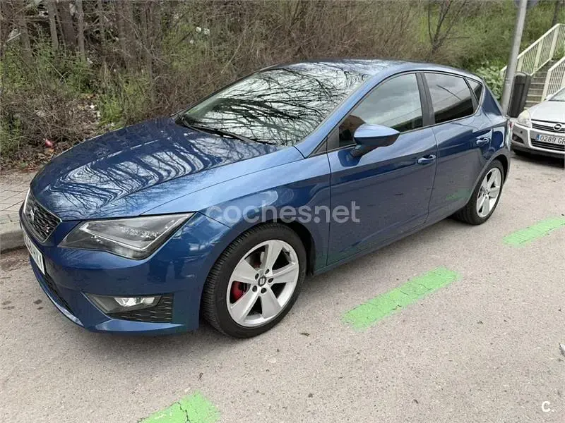 Usado Seat Leon ST FR 150 CV (110 kW) 2014 Azul Familiar