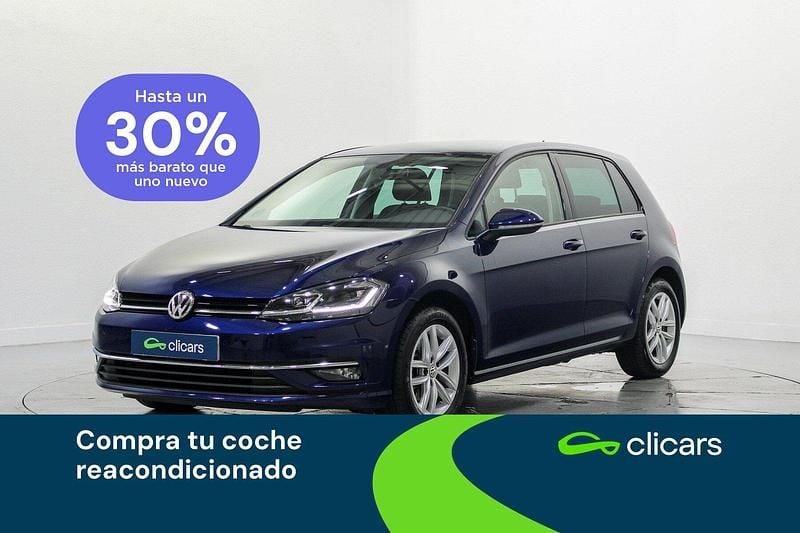 Azul Usado 2020 VW Golf VII Advance | 19.290 € (Precio justo) - Imagen 1/4