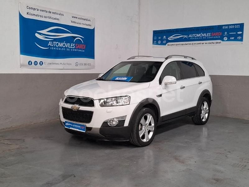 Blanco Usado 2012 Chevrolet Captiva LT SUV | 8999 € (Buen precio) - Imagen 1/4