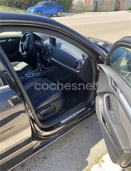 Usado Audi A3 S-Line 150 CV (110 kW) 2015 Negro Berlina