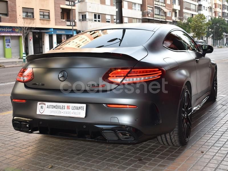 Usado Mercedes C63S AMG 510 CV (375 kW) 2020 Gris / plata Coupe