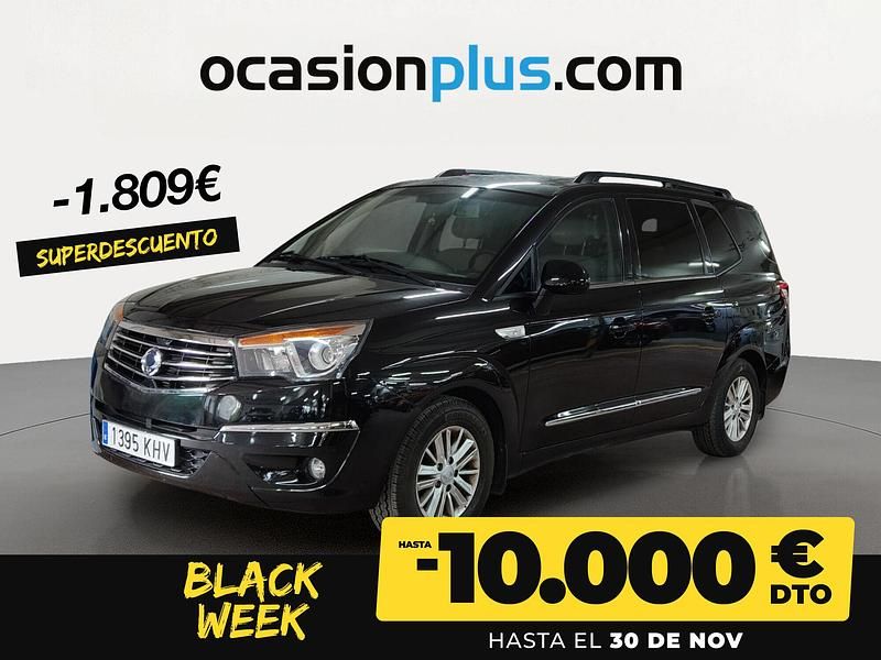 Negro Usado 2018 Ssangyong (KGM) Rodius Monovolumen | 19.900 € (Caro) - Imagen 1/4
