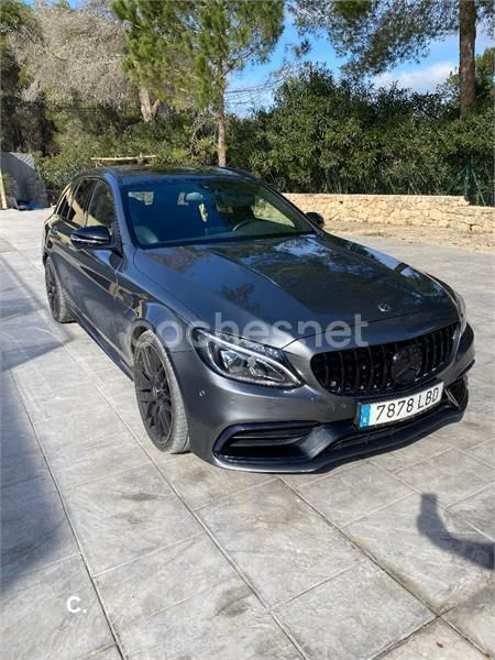 Gris / plata Usado 2018 Mercedes C63S AMG Familiar | 49.000 € (Super precio) - Imagen 1/4