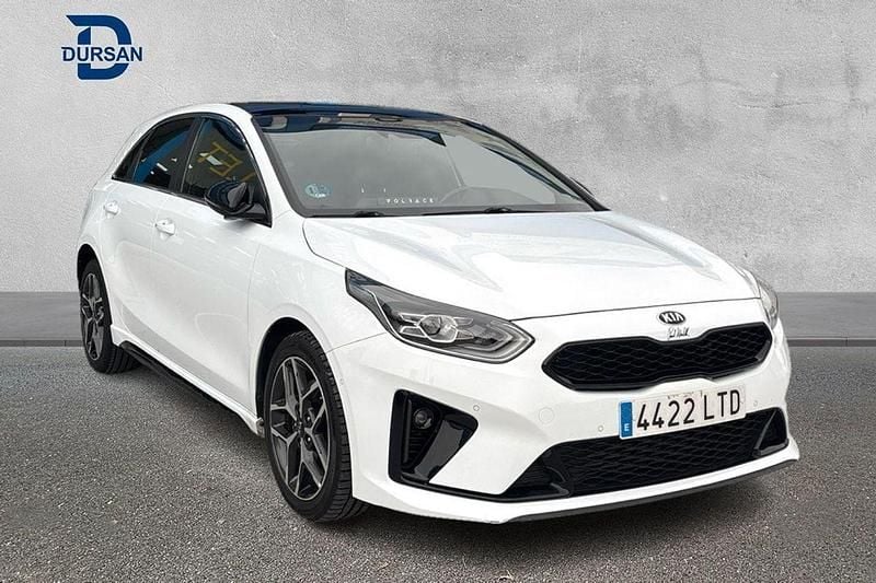 Usado Kia Ceed GT-Line 158 CV (116 kW) 2021 Blanco Utilitario