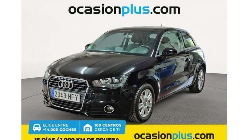 Negro Usado 2011 Audi A1 Attraction Utilitario | 13.790 € (Un poco caro) - Imagen 1/4