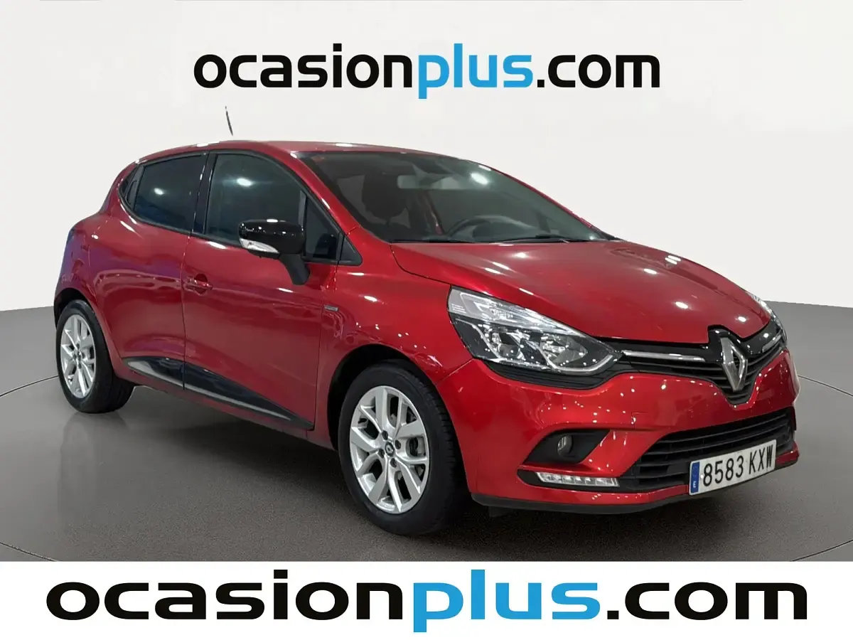 Usado Renault Clio LIMITED 90 CV (66 kW) 2019 Rojo Utilitario
